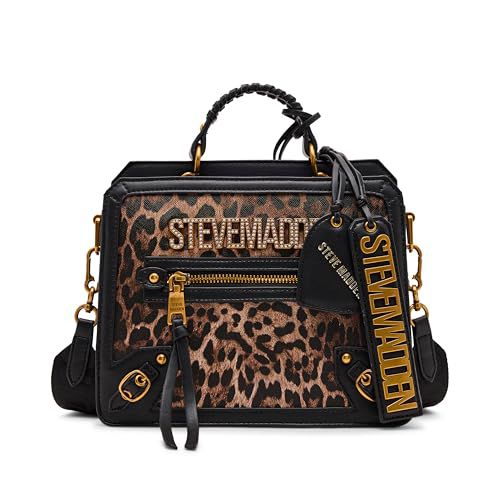 Steve Madden EvelynV Box Tote Satchel