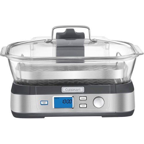 CookFresh™ Digital Glass Steamer - Stainless Steel