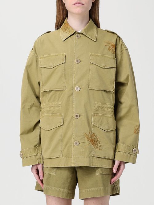 Jacket Woman color Acid Green