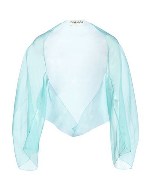 Woman Shrug Turquoise Size ONESIZE Polyamide, Elastane