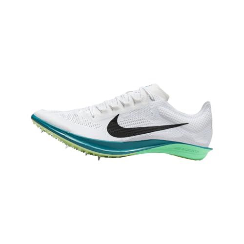 Nike Dragonfly 2 Track & Field Distance Spikes (FD8413-102, White/Bright Spruce/Electric Algae/Black)