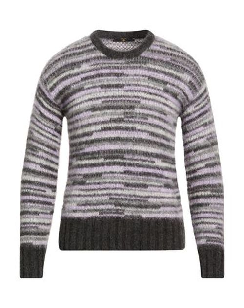 Man Sweater Grey Size L Acrylic, Polyamide, Wool, Mohair wool