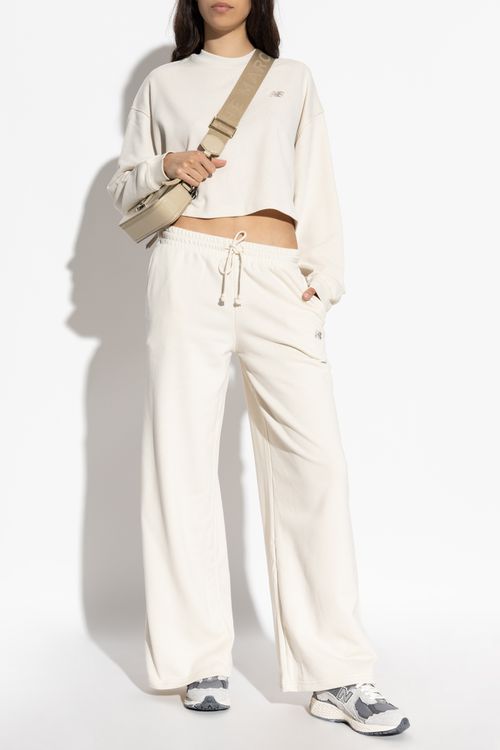 Oversized Sweatshirt, Women's, Cream