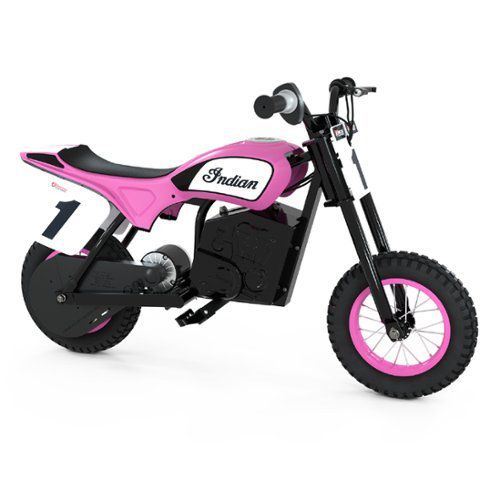 Indian eFTR Mini w/7 miles Max Operating Range & 14 mph Max Speed - Small - Pink
