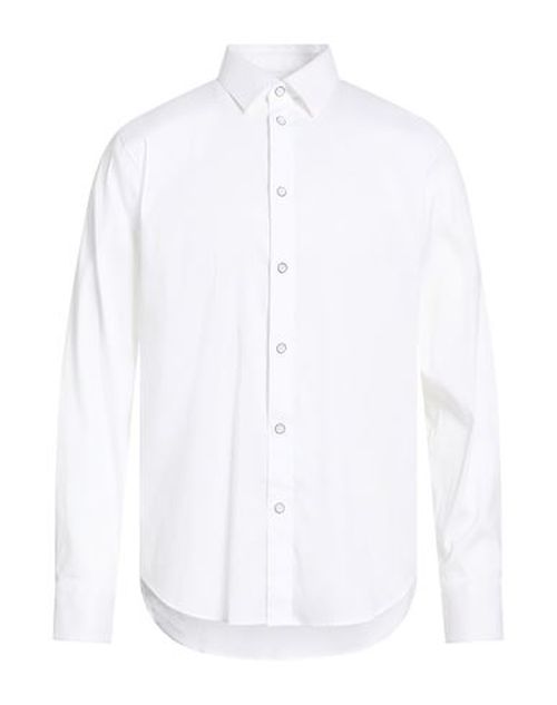 Man Shirt White Size S Cotton, Polyamide, Elastane