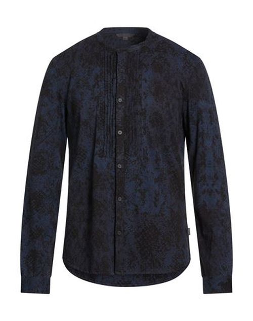 Man Shirt Midnight blue Size XL Cotton, Polyester