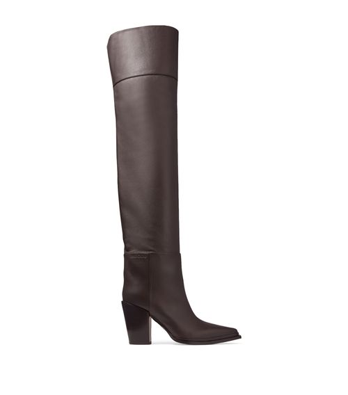 Cece 80 Leather Over-The-Knee Boots