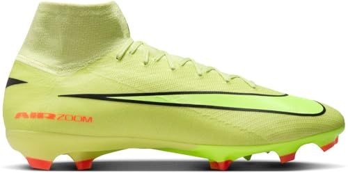 Nike Mercurial Superfly 10 Pro Firm-Ground High-Top Soccer Cleats (Limelight/Hyper Crimson/Volt)