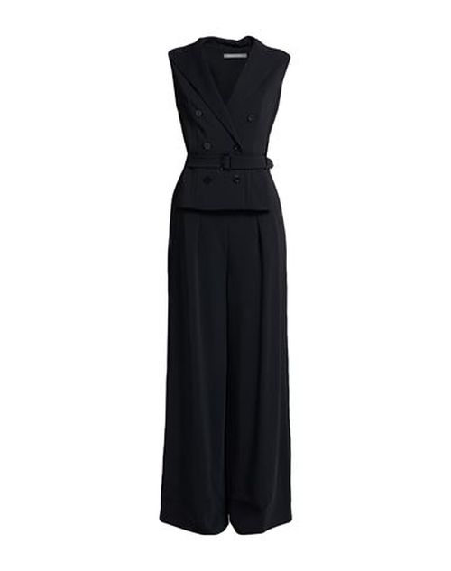 Woman Jumpsuit Black Size 6 Viscose, Elastane