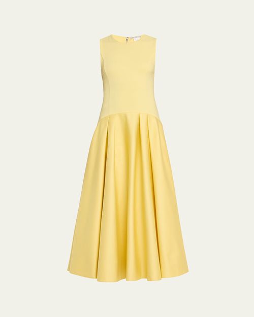 Alice + Olivia | Adley Drop-Waist Midi Dress | Realry