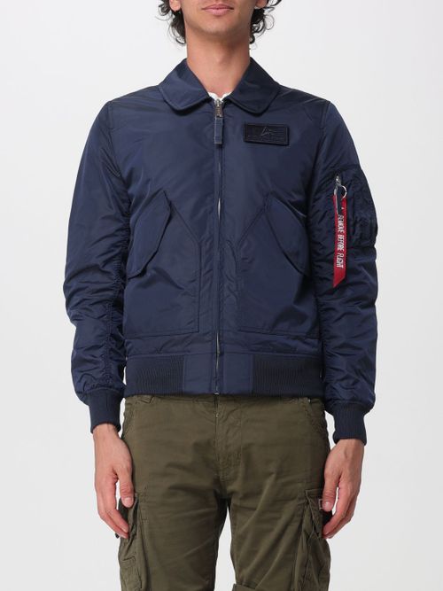 Jacket Men color Blue