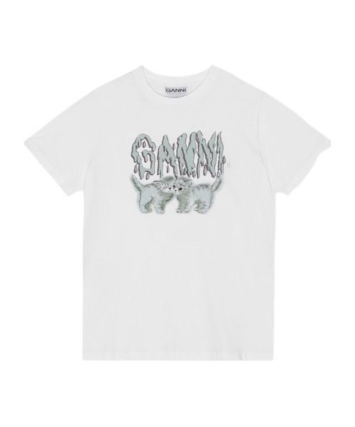 Basic Jersey Love Cats Relaxed T-shirt