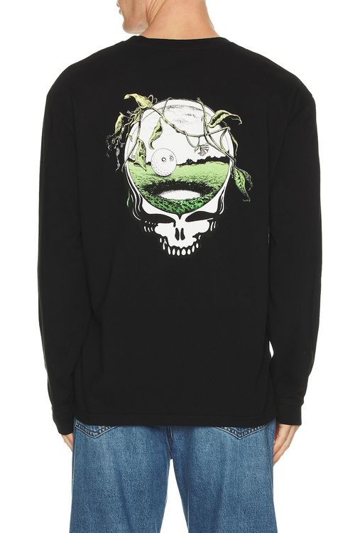 Malbon Golf x Grateful Dead Gorse Tee in Black - Black. M also in L, S, XL/1X