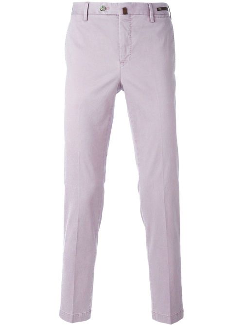 Pt01 slim chino trousers - Pink
