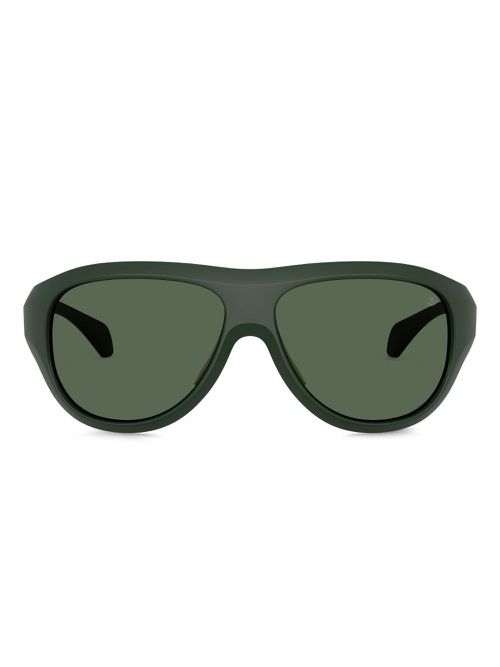 Moncler Eyewear matte-finish sunglasses - Green