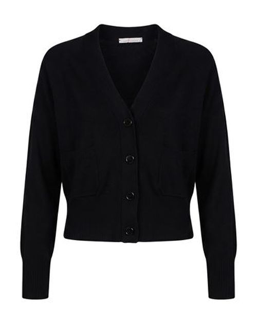 Woman Cardigan Black Size 12 Merino Wool