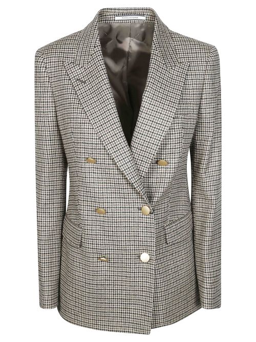 Women's Lurex Houndstooth Jacket