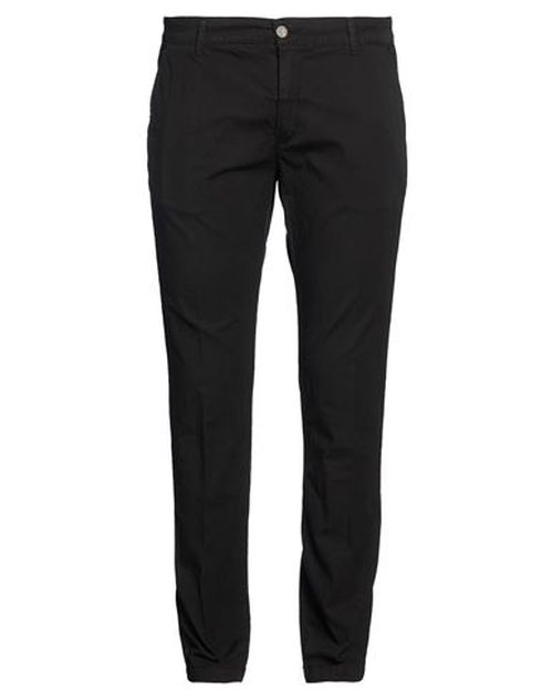 Man Pants Black Size 34 Cotton, Elastane