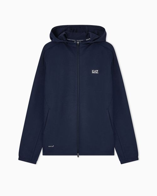 VENTUS7 technical fabric hooded sweatshirt