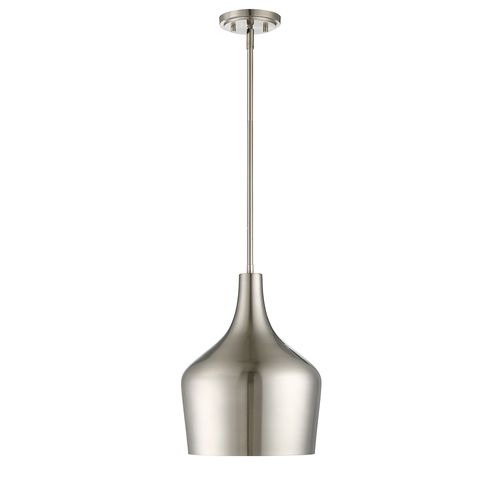 Trade Winds Lisa Metal Pendant Light in Brushed Nickel - TW021245BN