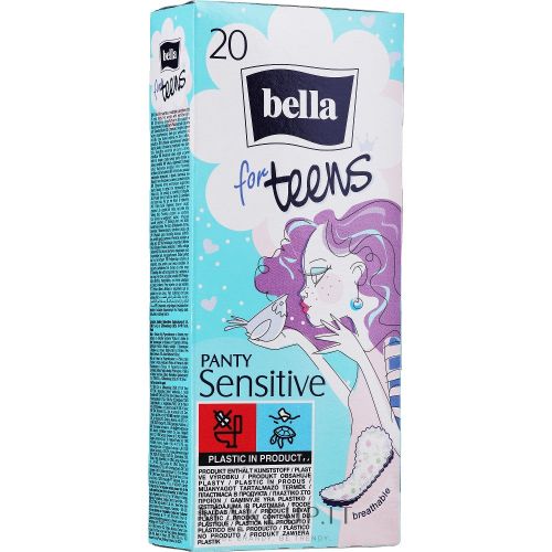 BELLA For Teens Sensitive panty liners for gir