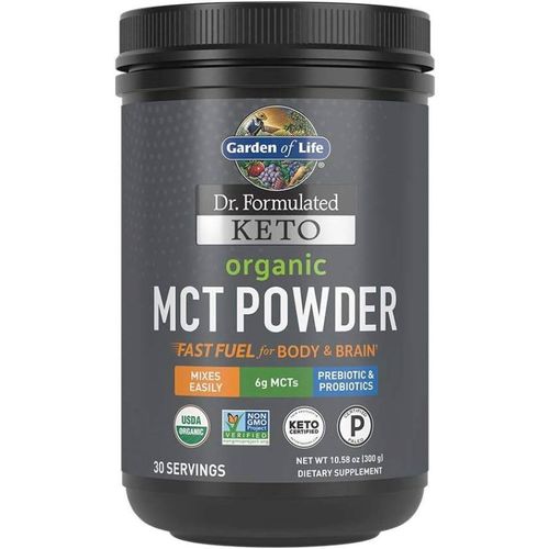 Garden of Life Dr. Formulated Keto Organic MCT Powder - 300 Gra