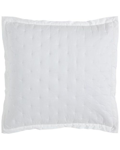 Oscar Tufted Cotton Sateen Quilt Euro Sham