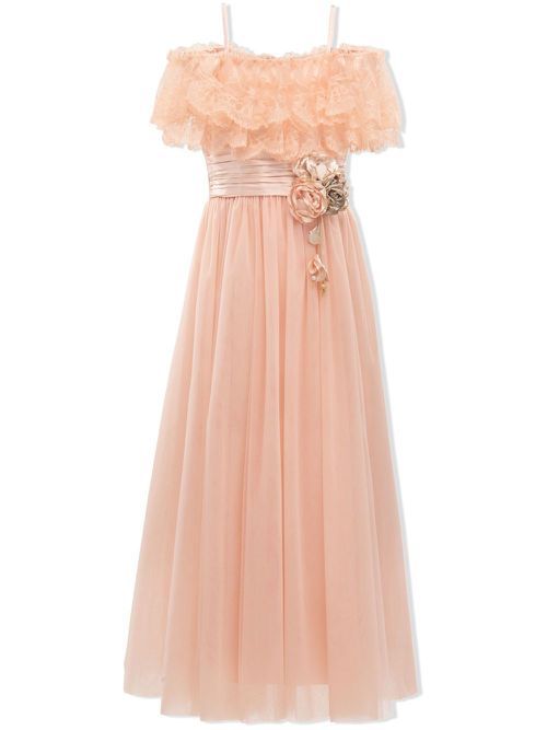 Naramore sash gown - Pink