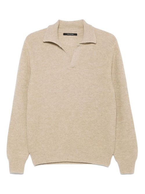 Tagliatore ribbed-knit jumper - Neutrals