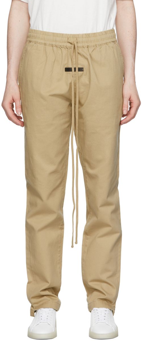 Khaki Twill Trousers