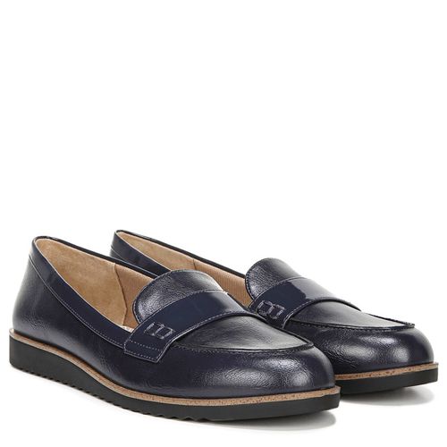 Women's Zee Loafers (Navy Patent)