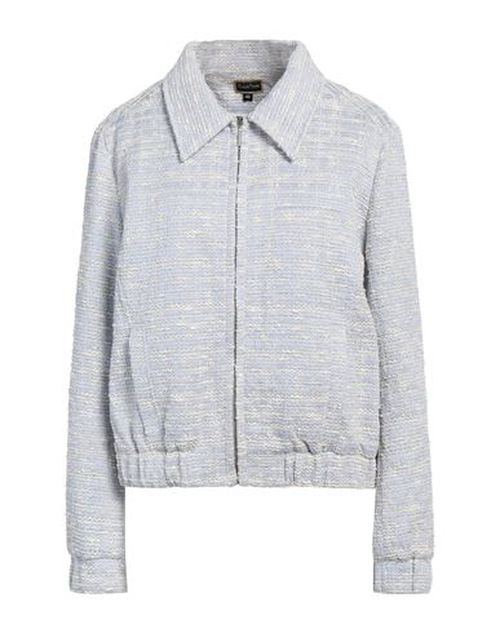 Woman Jacket Pastel blue Size 10 Cotton, Polyester, Metal, Polyamide