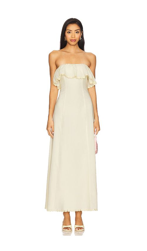 Stone Cold Fox x REVOLVE Abby Maxi Dress in Lemon.  XL. Also in