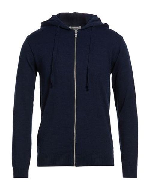 Man Cardigan Navy Size S Alpaca wool, Acrylic, Wool, Polyamide