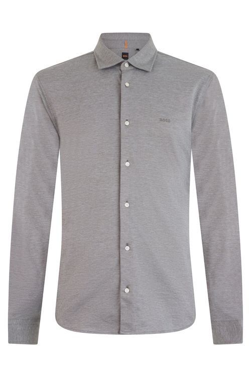 Cotton Jersey Shirt — Gray