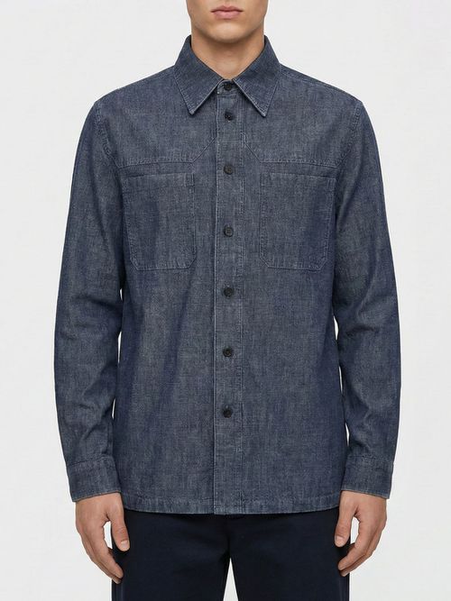 Shirt Men color Blue