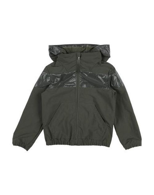 Kid Boy Jacket Military green Size 10 Polyester, Polyamide, Polyurethane