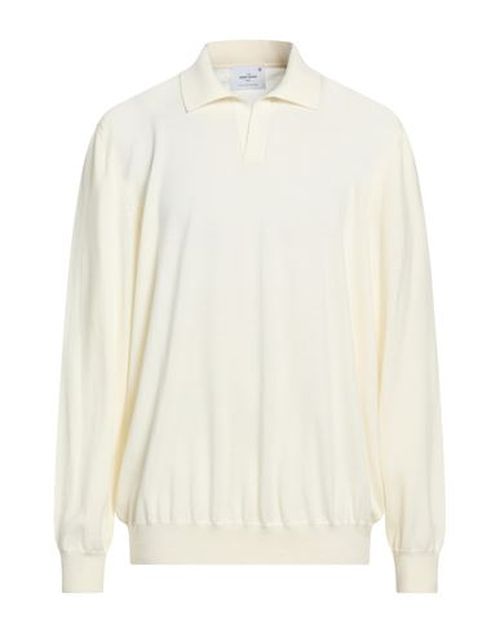 Athleisure Man Sweater Cream Size 50 Virgin Wool