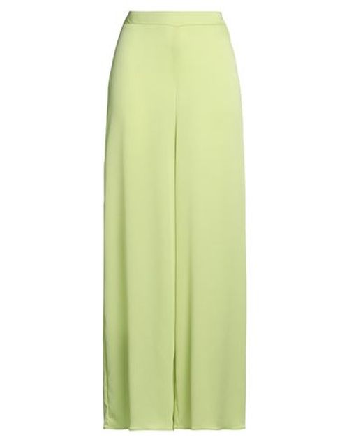 Woman Pants Lime green Size 6 Polyester