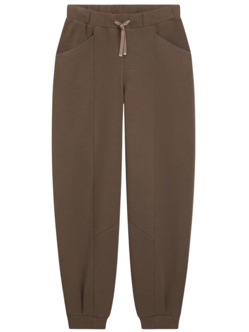 Brown Relax-fit Pants