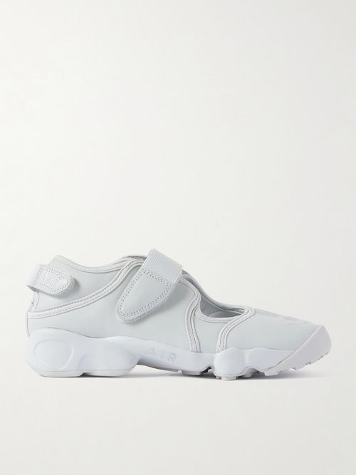 Air Rift Split-toe Leather Sneakers
