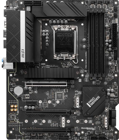 PRO Z690-A DDR4 Socket LGA 1700 USB 3.2 Intel Motherboard - Black