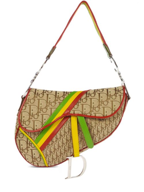 2004 pre-owned Rasta Oblique Saddle bag - Neutrals