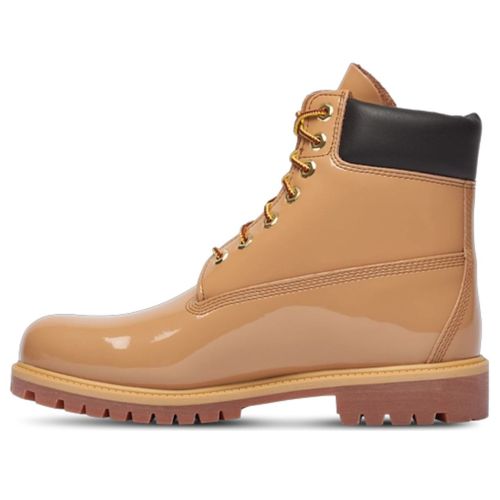 6 Inch Premium Waterproof Patent Boots 'Finch Wheat'