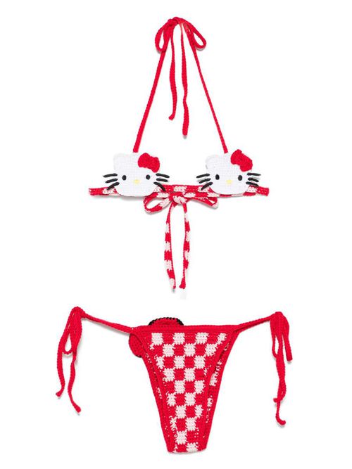 X Hello Kitty Crochet Bikini
