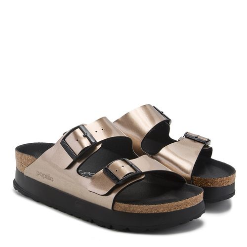 Women's Arizona Platform Sandal by Papillio Sandals (Silver Taupe)