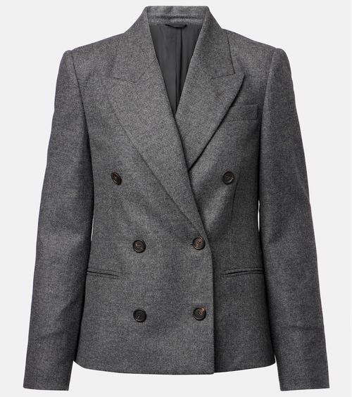 Wool and cashmere blazer