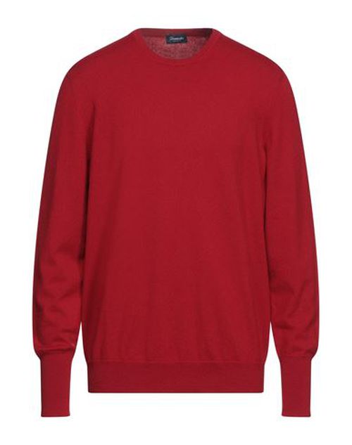 Man Sweater Brick Size 36 Cashmere