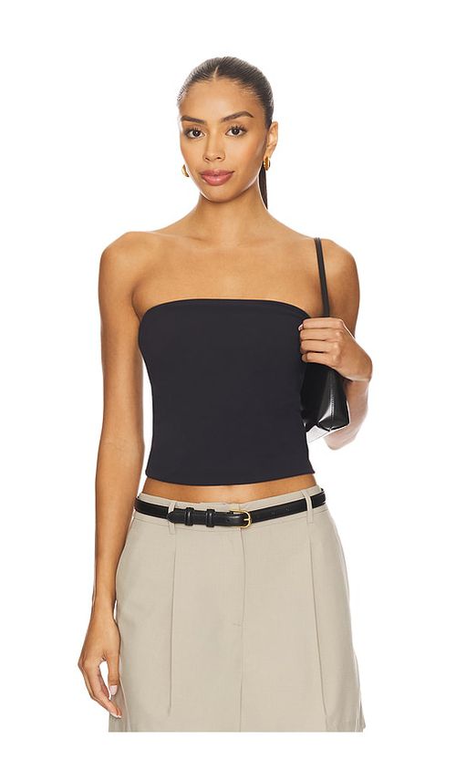 EAVES Bo Tube Top in Brown
