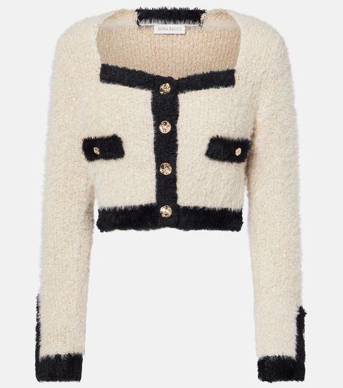 Lamé cardigan